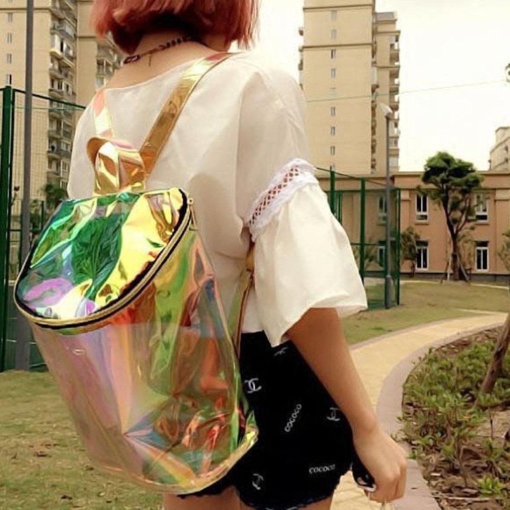 holographic backpack